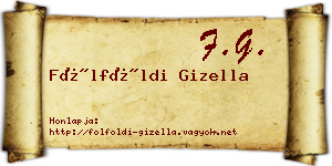Fölföldi Gizella névjegykártya